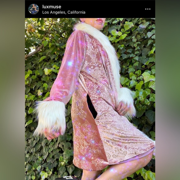 Velvet Penny Lane Coat - Picture 1 of 5